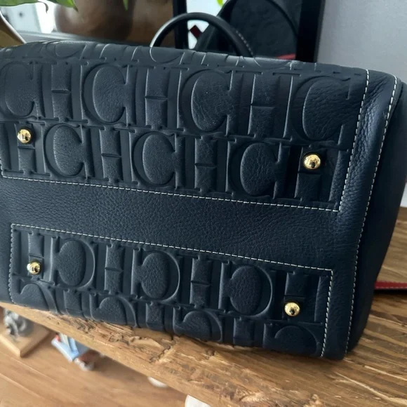 CAROLINA HERRERA / Andy 7 Locked/medium handbag NWOT (authentic) - Picture 6 of 13